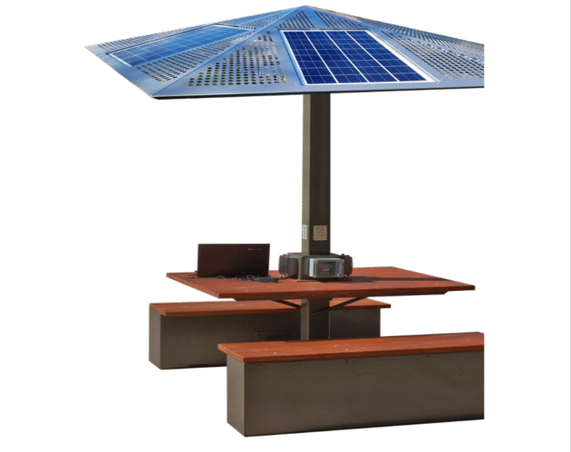 Lauko suolas su mini elektros moduliu SM-15