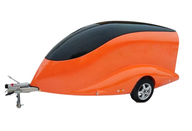 Aerodinaminė priekaba motociklams ir keturračiams.